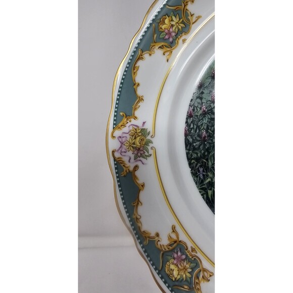 Vintage 1982 The Poetry Society Collector's Plate Porcelain Limited Edition 8" - Picture 6 of 9